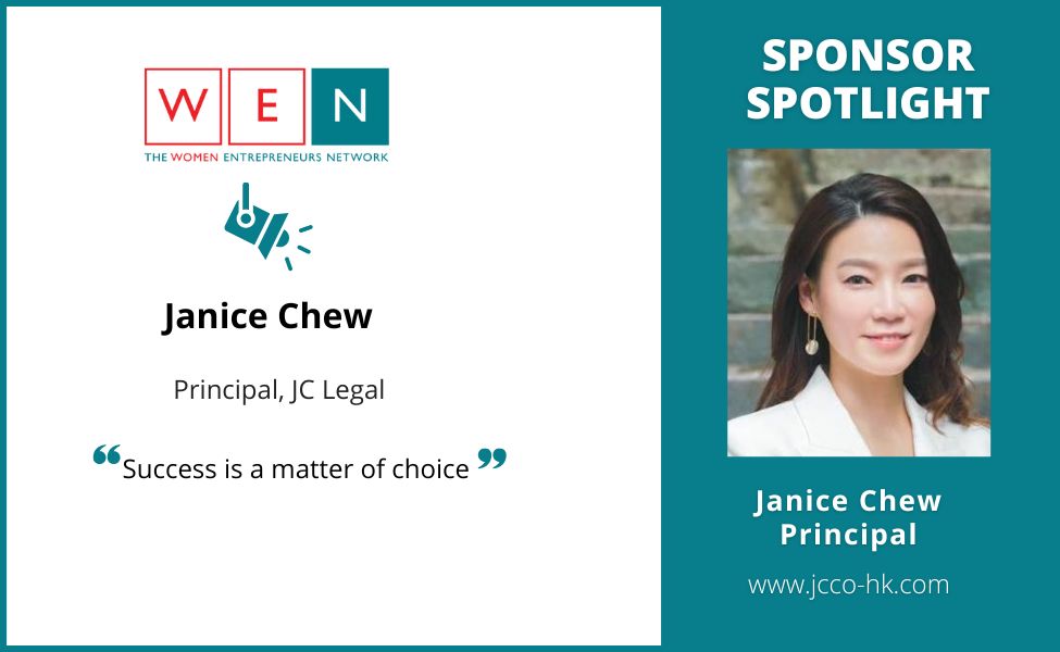 WEN Sponsor Spotlight: Janice Chew